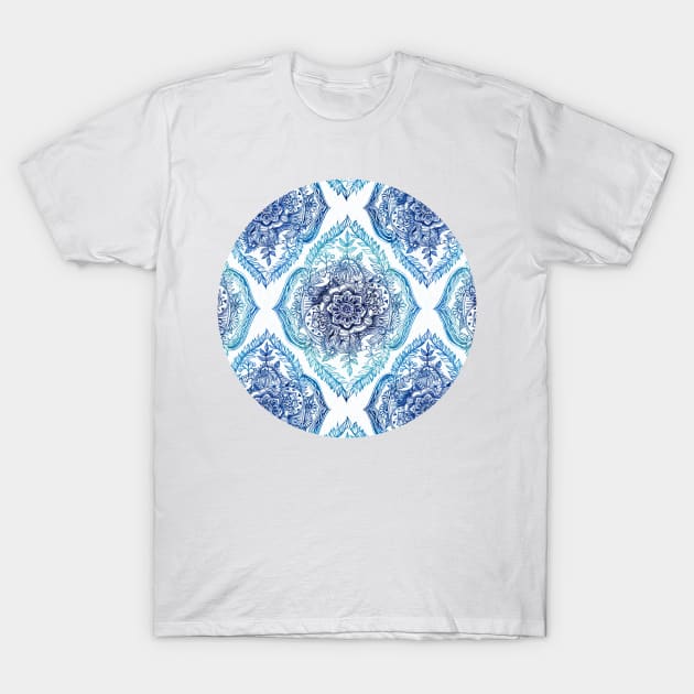 Indian Ink - in blues T-Shirt by micklyn